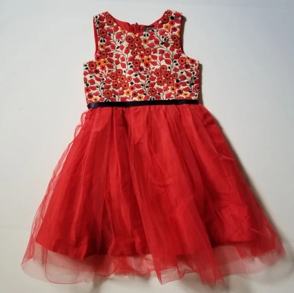 ☀️ ATUN Floral Embroidered Tulle Dress - Picture 1 of 4